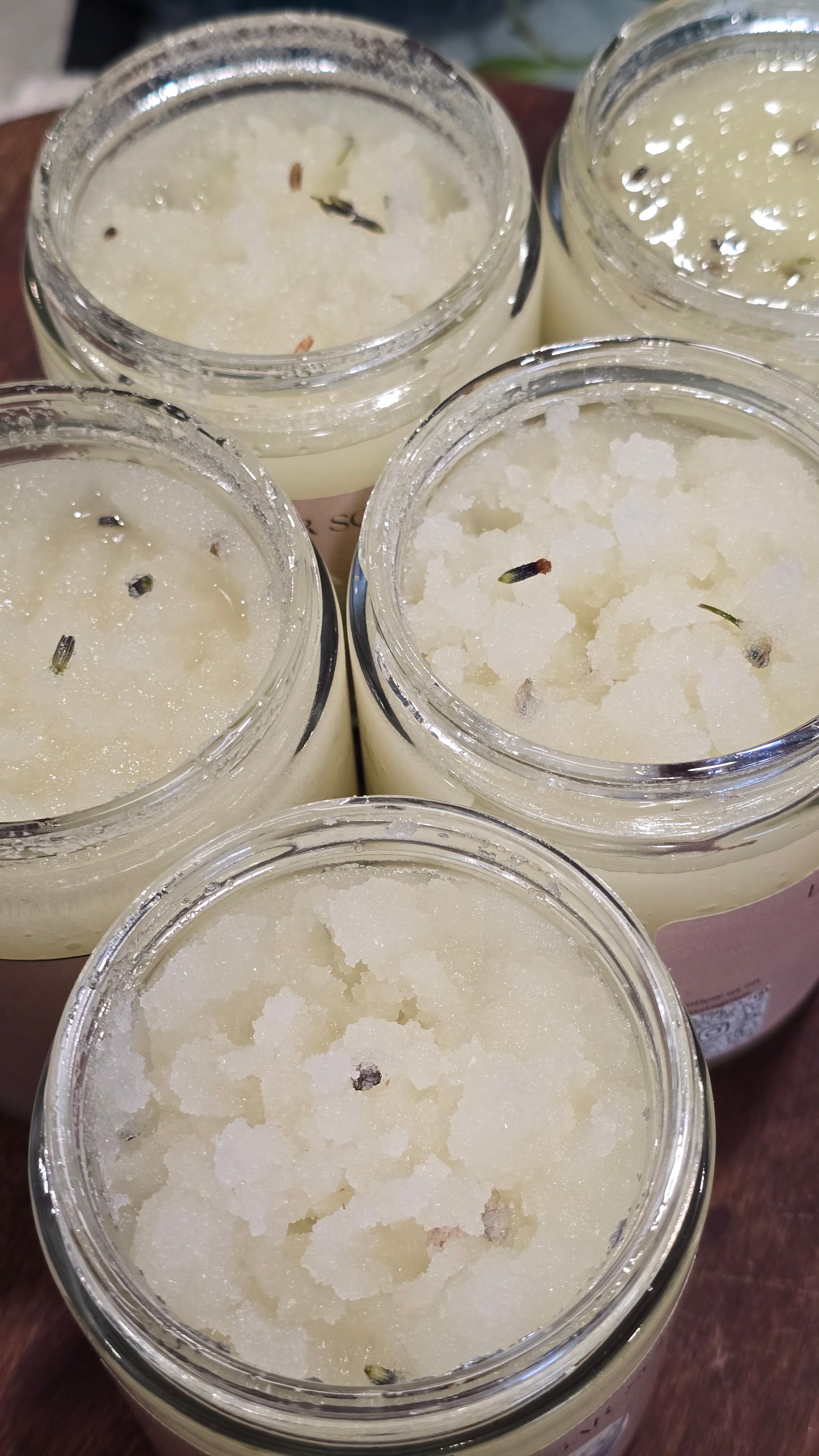 Lavender sugar scrub